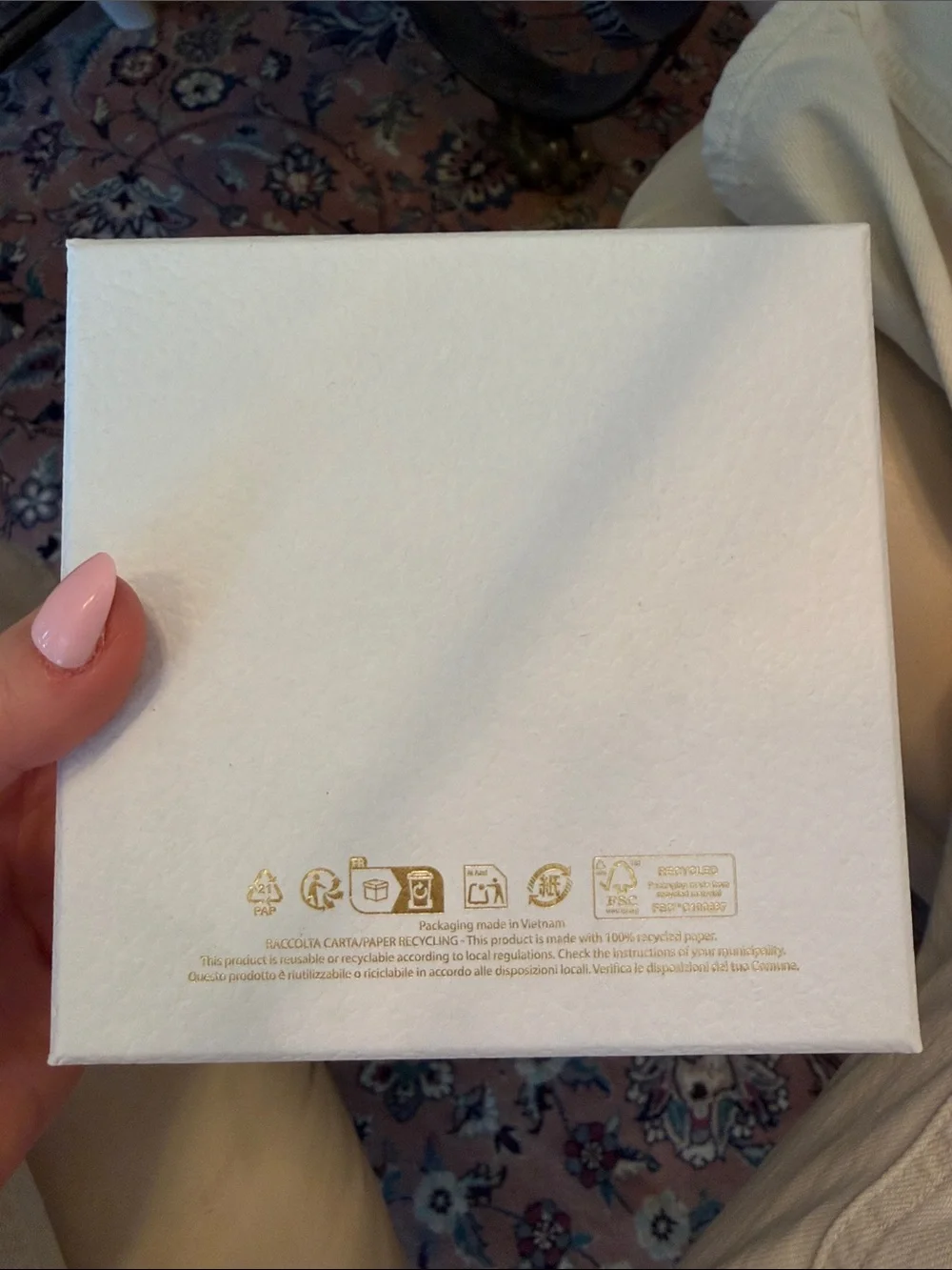 Dior Box & Ribbon and Pouch and tissue